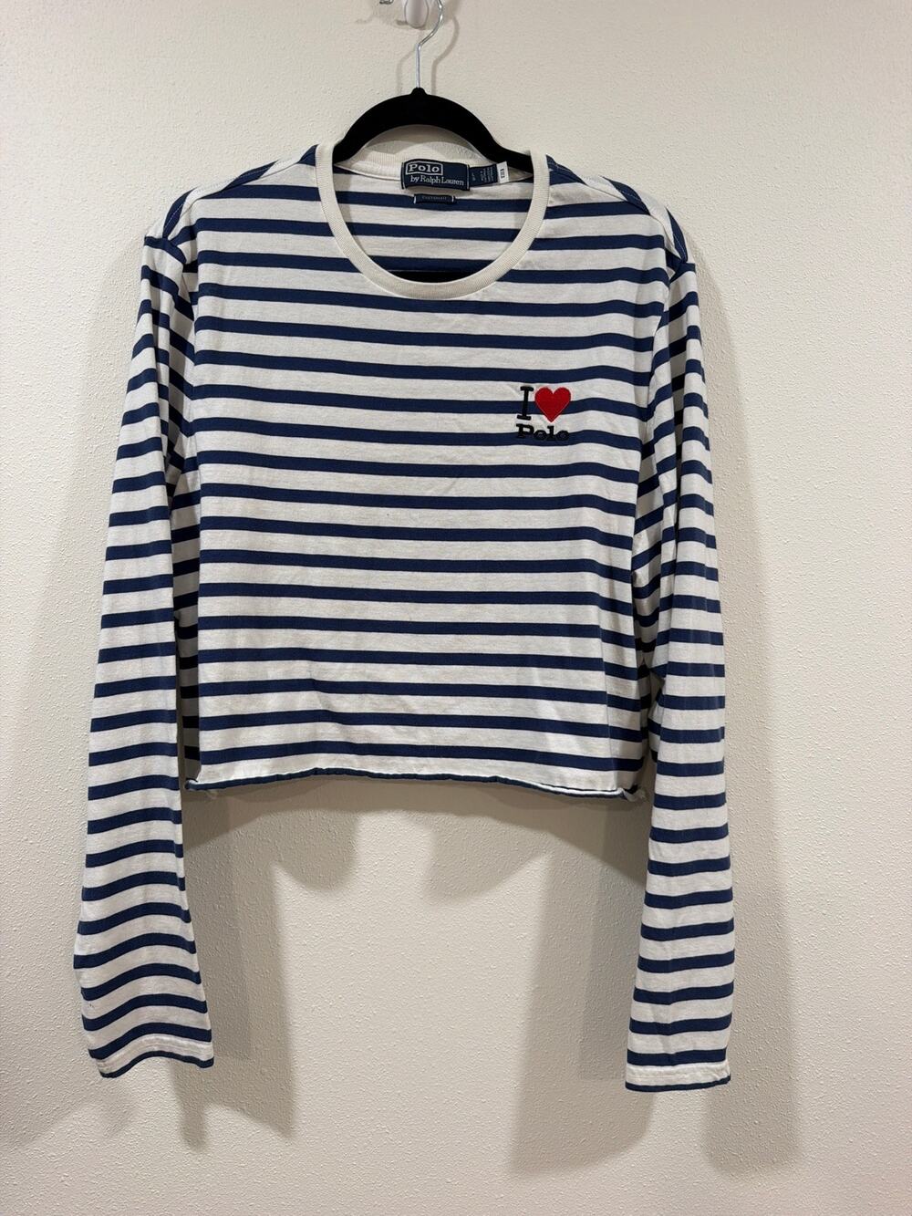 Custom Slim Fit "I Heart Polo" T-Shirt